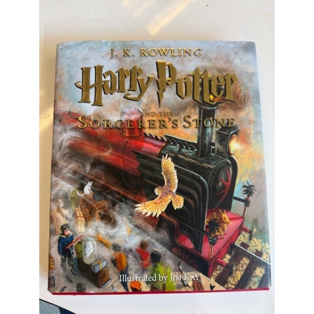 Harry Potter Sorcerer's Stone Jim Kay Illustrated 1ST ED/1ST‎ PRINT 2015 HC DJ